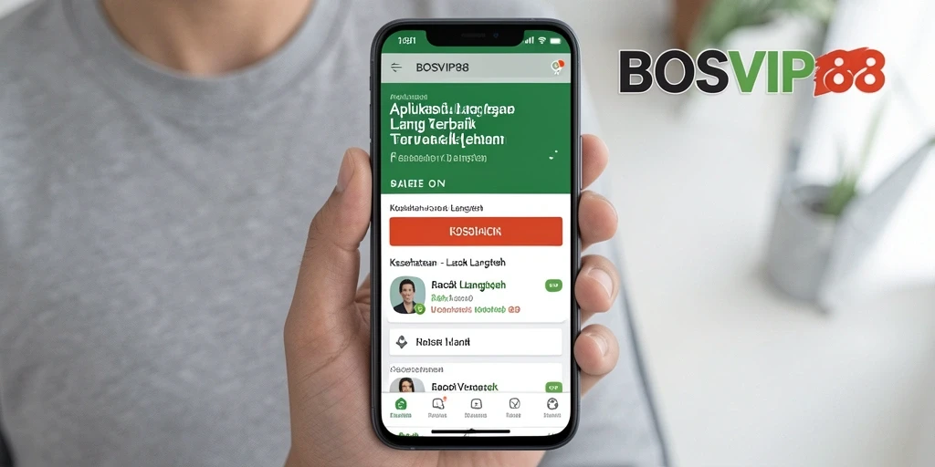 Antarmuka pengguna BOSVIP88 yang memudahkan pelacakan langkah.