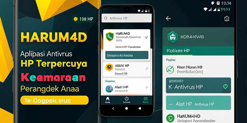 Tampilan antarmuka pengguna HARUM4D yang sederhana dan fungsional.