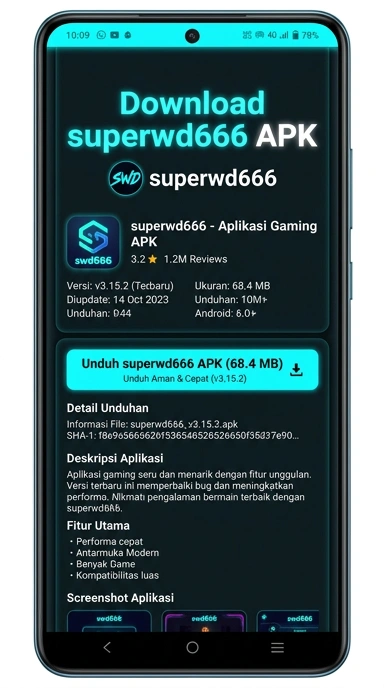 Unduh dan Instal APK superwd666 untuk Android di Indonesia